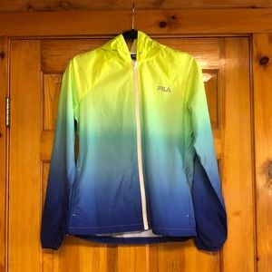 Ombré windbreaker